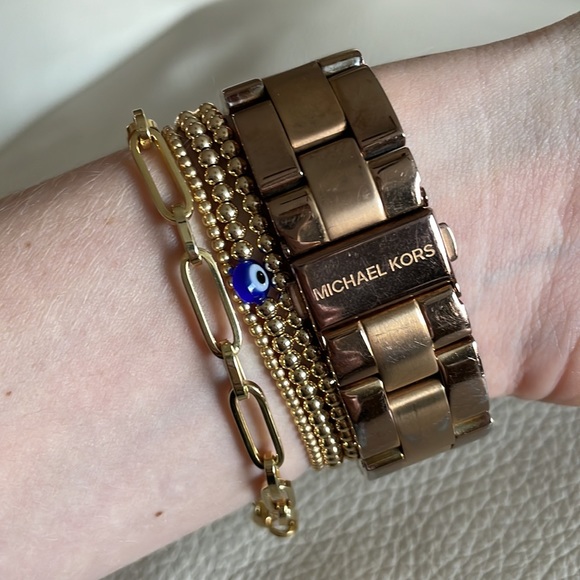 Michael Kors Rose Gold Watch - Used - Picture 4 of 6